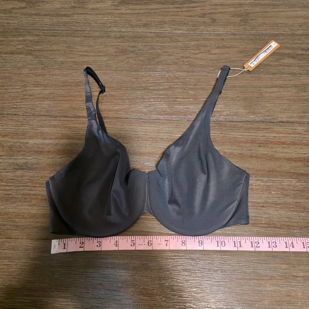 Skims Smoothing Intimates UNLINED MINIMIZER BRA NWT Black 36C - Picture 4 of 13